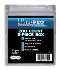 Ultra Pro Card Storage Box - 2 Piece 200ct