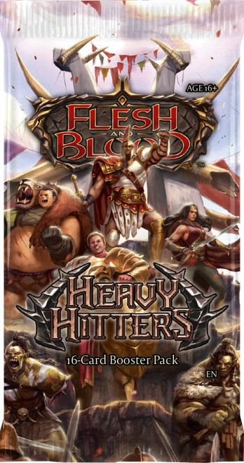 Flesh and Blood Heavy Hitters Booster Pack Flesh and Blood Heavy Hitters Booster Pack