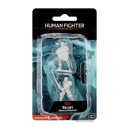 Dungeons & Dragons Nolzurs Marvelous Miniatures Human Fighter Male Dungeons & Dragons Nolzurs Marvelous Miniatures Human Fighter Male