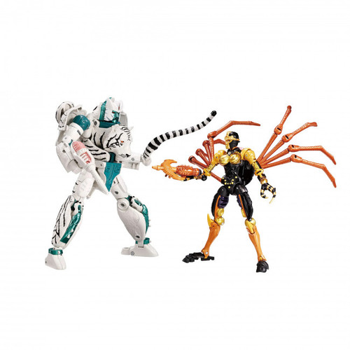 Transformers Takara Tomy: Beast Wars - Tigatron vs Arachnia 2-Pack (BWVS-04) Transformers Takara Tomy: Beast Wars - Tigatron vs Arachnia 2-Pack (BWVS-04)