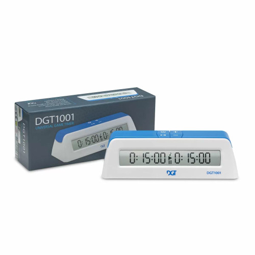 DGT Universal Game Timer 1001 Chess Clock - White
