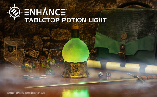 Enhance - Tabletop RPGs Sorcerer's Potion Light Green