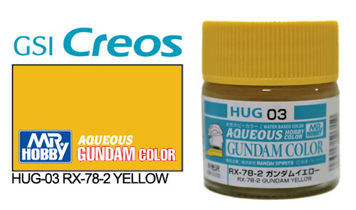 Mr Hobby Gundam Color UG03 RX-78-2 Yellow 10ml