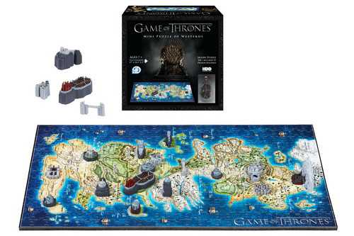 4D Cityscape Mini: Game of Thrones - Westeros Puzzle 4D Cityscape Mini: Game of Thrones - Westeros Puzzle