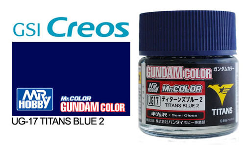 Mr Hobby Gundam Color UG17 Titans Blue 2 10ml