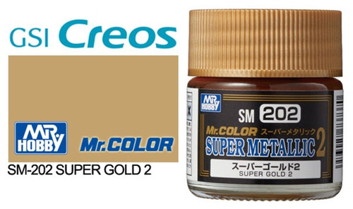 Mr Hobby SM207 Super Rich Gold 2 10ml