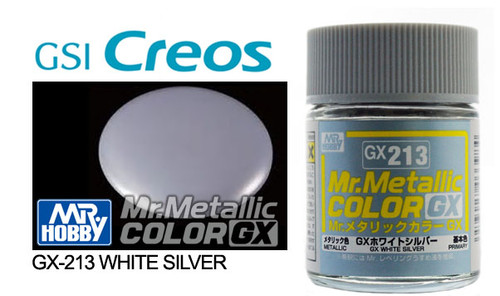 Mr Metallic Color GX GX213 White Silver 10ml