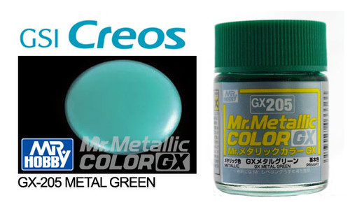 Mr Metallic Color GX GX205 Green 10ml