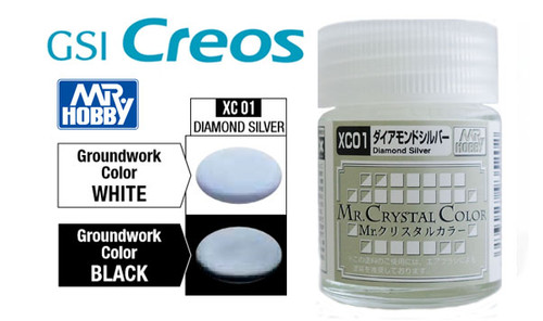 Mr Crystal Color XC01 Diamond Silver 10ml