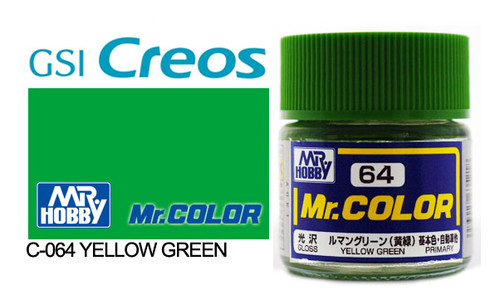 Mr Color C064 Gloss Yellow Green 10ml