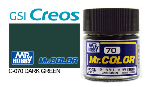 Mr Color C070 Flat Dark Green 10ml
