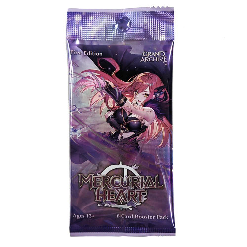 Grand Archive - Mercurial Hearts 1st Edition Booster Pack Grand Archive - Mercurial Hearts 1st Edition Booster Pack