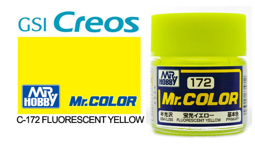 Mr Color C172 Gloss Fluororescent Yellow 10ml