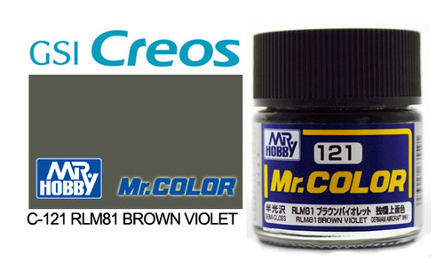 Mr Color C121 Semi Gloss RLM81 Brown Violet 10ml
