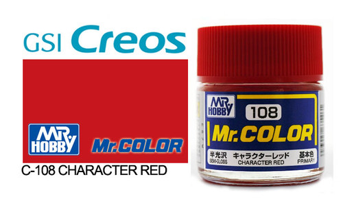 Mr Color C108 Semi Gloss Character Red 10ml