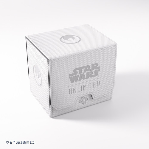 Gamegenic Star Wars Unlimited Deck Pod - White/Black Gamegenic Star Wars Unlimited Deck Pod - White/Black