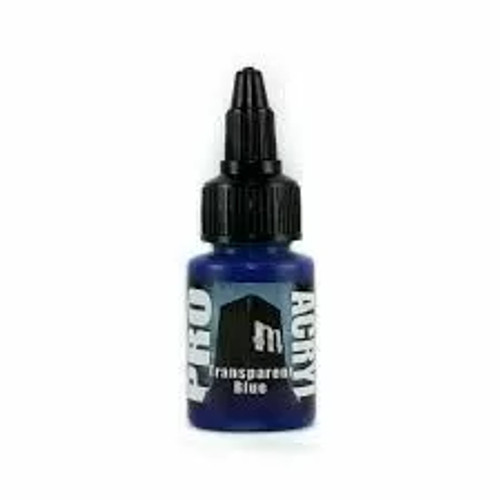 Monument Pro Acryl - Transparent Blue 22ml Monument Pro Acryl - Transparent Blue 22ml