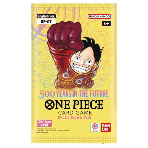 One Piece Card Game 500 Years in the Future (OP-07) Booster Pack One Piece Card Game 500 Years in the Future (OP-07) Booster Pack