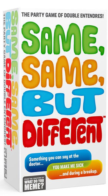 Same, Same, But Different Same, Same, But Different