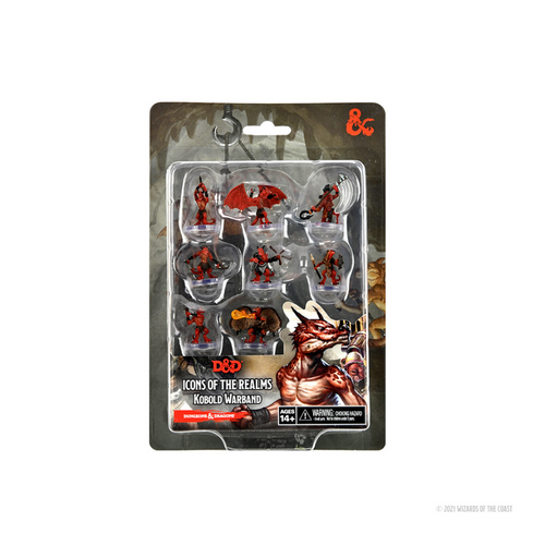 Dungeons & Dragons Icons of the Realms Kobold Warband Dungeons & Dragons Icons of the Realms Kobold Warband
