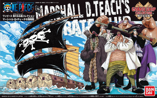 One Piece Marshall D. Teach Pirate Ship (Bandai model Kit)