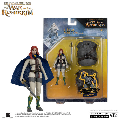 Mcfarlane Toy The Lord of Rings: The War of the Rohirrim 4" Build-A Figure - Hera Mcfarlane Toy The Lord of Rings: The War of the Rohirrim 4" Build-A Figure - Hera