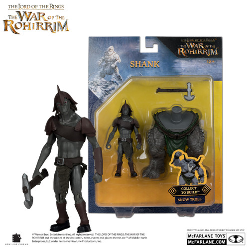 Mcfarlane Toy The Lord of Rings: The War of the Rohirrim 4" Build-A Figure - Shank Mcfarlane Toy The Lord of Rings: The War of the Rohirrim 4" Build-A Figure - Shank