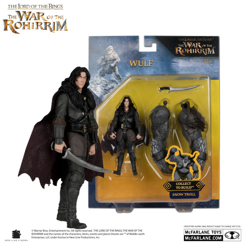 Mcfarlane Toy The Lord of Rings: The War of the Rohirrim 4" Build-A Figure - Wulf Mcfarlane Toy The Lord of Rings: The War of the Rohirrim 4" Build-A Figure - Wulf