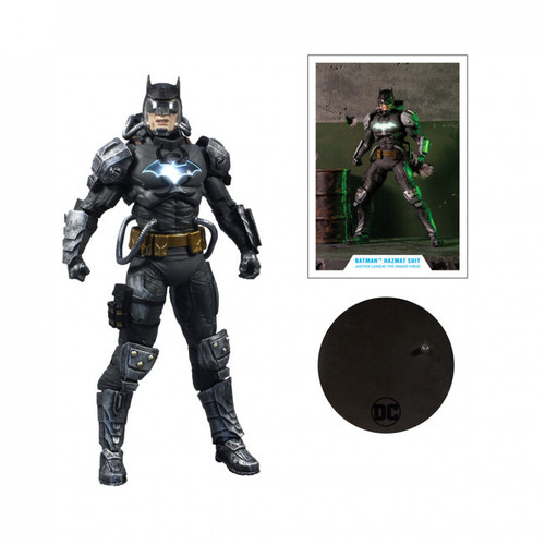 McFarlane Toys DC Multiverse Gold Label: Batman Hazmat Suit with Light Up Logo McFarlane Toys DC Multiverse Gold Label: Batman Hazmat Suit with Light Up Logo