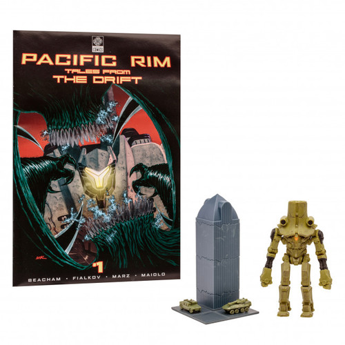 McFarlane Toys Pacific Rim: Jaeger Cherno Alpha 4” Figure w/ Comic