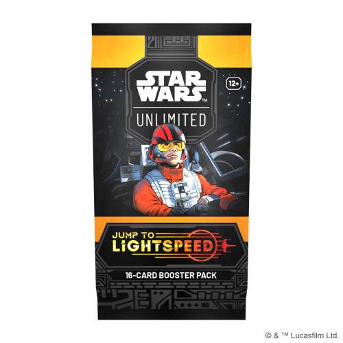 Star Wars Unlimited Jump to Lightspeed Booster Pack Star Wars Unlimited Jump to Lightspeed Booster Pack