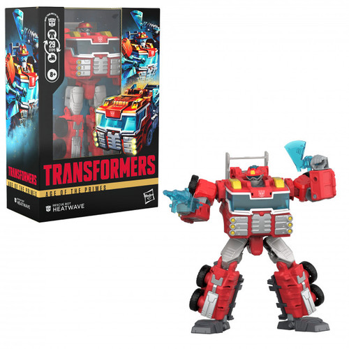 Transformers Age of the Primes Voyager Class: Rescue Bot Heatwave Transformers Age of the Primes Voyager Class: Rescue Bot Heatwave