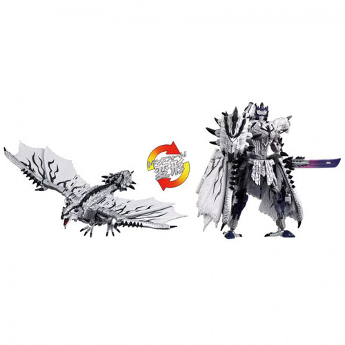 Transformers Takara Tomy: Monster Hunter Silver Rathalos Prime Transformers Takara Tomy: Monster Hunter Silver Rathalos Prime
