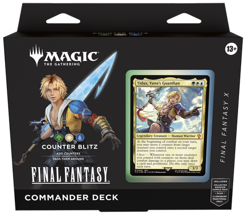 Magic the Gathering Final Fantasy Commander Deck - Counter Blitz Magic the Gathering Final Fantasy Commander Deck - Counter Blitz