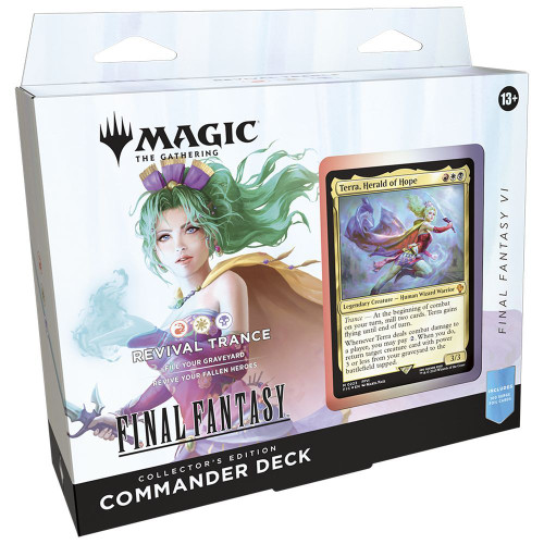 Magic the Gathering Final Fantasy Commander Deck Collector Edition - Revival Trance Magic the Gathering Final Fantasy Commander Deck Collector Edition - Revival Trance