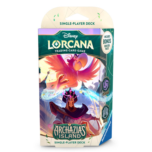 Disney Lorcana Archazia's Island Single-Player Deck Amethyst/Steel