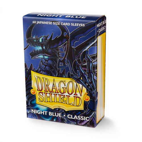 Dragon Shield Sleeves Japanese Size 60pk - Classic Night Blue Dragon Shield Sleeves Japanese Size 60pk - Classic Night Blue