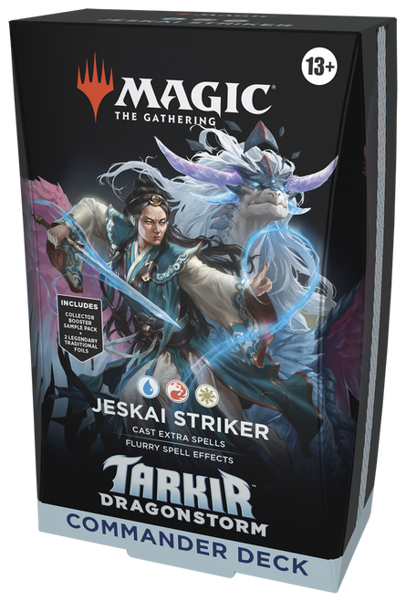 Magic the Gathering Tarkir: Dragonstorm Commander Deck - Jeskai Striker
