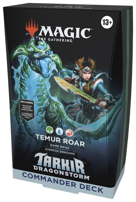 Magic the Gathering Tarkir: Dragonstorm Commander Deck - Temur Roar