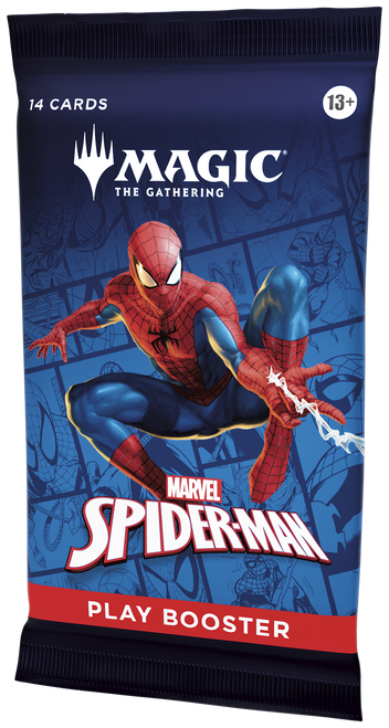 Magic the Gathering Spider-man - Play Booster Pack Magic the Gathering Spider-man - Play Booster Pack