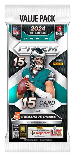 Panini NFL 2024 Prizm Football Fat Pack Panini NFL 2024 Prizm Football Fat Pack