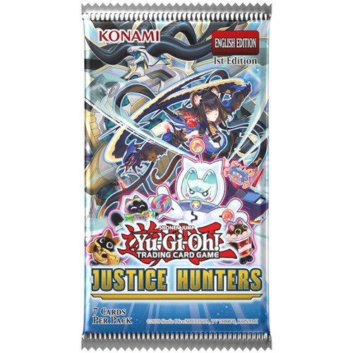 Yu-Gi-Oh! Justice Hunters Booster Pack Yu-Gi-Oh! Justice Hunters Booster Pack