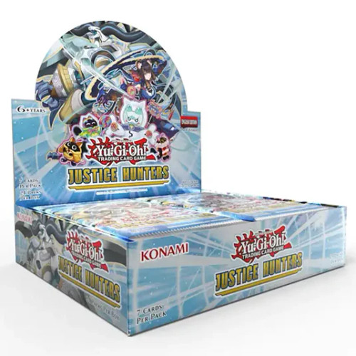 Yu-Gi-Oh! Justice Hunters Booster Box Yu-Gi-Oh! Justice Hunters Booster Box