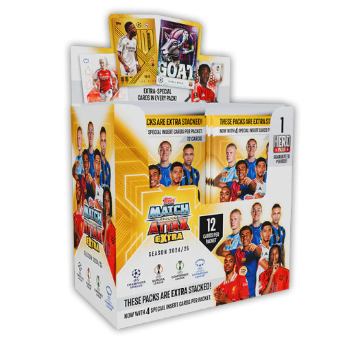 Topps UEFA Match Attax EXTRA Champions League 24/25 Edition Booster Box