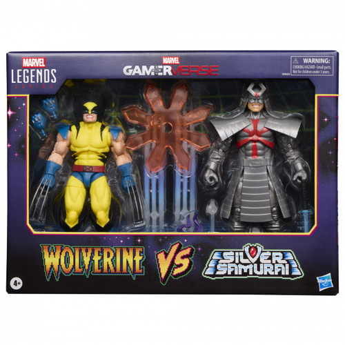 Marvel Legends Series Gamerverse Wolverine vs Marvel's Silver Samurai Marvel Legends Series Gamerverse Wolverine vs Marvel's Silver Samurai