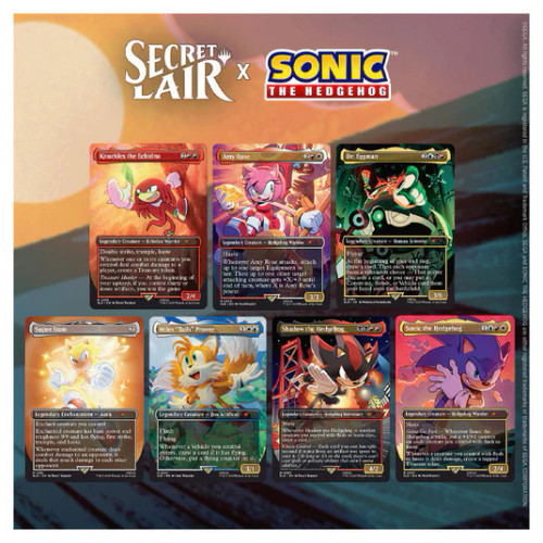Magic Secret Lair x Sonic: Friends and Foes Regular Edition (Non-foil) Magic Secret Lair x Sonic: Friends and Foes Regular Edition (Non-foil)