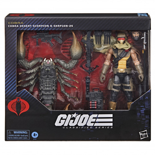 G.I. Joe Classified Series #180, Cobra Desert Scorpion & SKRP10N-25 G.I. Joe Classified Series #180, Cobra Desert Scorpion & SKRP10N-25