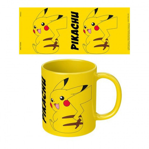 Pokemon - Pikachu - Coloured Mug Pokemon - Pikachu - Coloured Mug