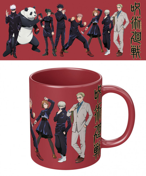 Jujutsu Kaisen - Group Red - Coloured Mug Jujutsu Kaisen - Group Red - Coloured Mug