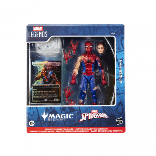 Marvel Legends Series Magic: The Gathering Battle-Damaged Spider-Man Marvel Legends Series Magic: The Gathering Battle-Damaged Spider-Man